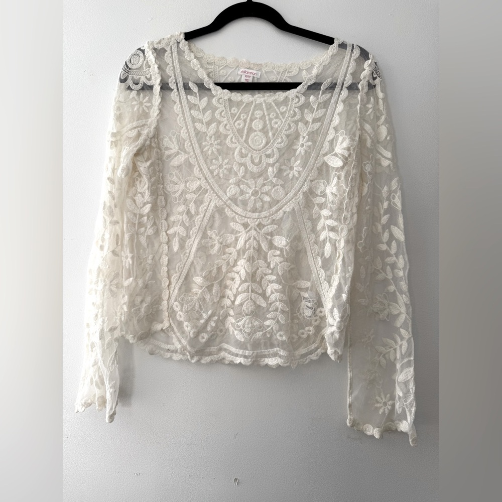 Xhileration Lace Shirt XS